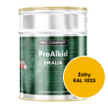 PRO ALKID Szybkoschnąca Emalia Alkidowa 5l Żółty RAL 1023