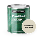 PRO ALKID szybkoschnąca emalia alkidowa 1l Szarobiały RAL 9002