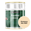 PRO ALKID szybkoschnąca emalia alkidowa 3l Kremowy RAL 9001