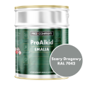 PRO ALKID szybkoschnąca emalia alkidowa 5l Szary drogowy RAL 7042