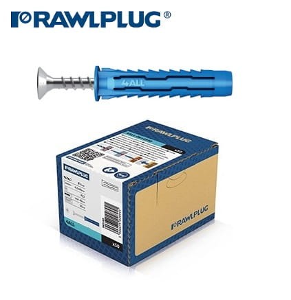 RAWLPLUG 4ALL Kołek uniwersalny 5 x 25mm 50szt
