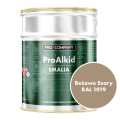PRO ALKID szybkoschnąca emalia alkidowa 5l Beżowo szary RAL 1019