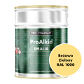 PRO ALKID szybkoschnąca emalia alkidowa 5l Beżowo zielony RAL 1000