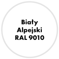 NAKOR Profesjonalny szybkoschnący podkład antykorozyjny 5l Biały Alpejski RAL 9010