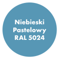 NAKOR Profesjonalny szybkoschnący podkład antykorozyjny 1l Niebieski Pastelowy RAL 5024