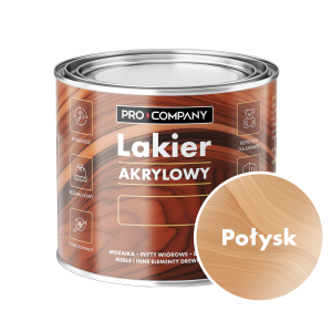 Pro Company Lakier akrylowy do drewna 0,2L Połysk