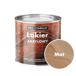 Pro Company Lakier akrylowy do drewna 0,8L Mat