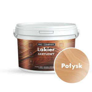 Pro Company Lakier akrylowy do drewna 3L Połysk