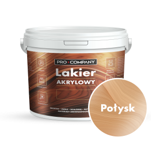 Pro Company Lakier akrylowy do drewna 5L Połysk