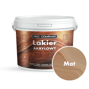 Pro Company Lakier akrylowy do drewna 10L Mat