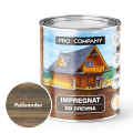 Pro Company Impregnat ochronny do drewna z dodatkiem oleju 0,75L Palisander