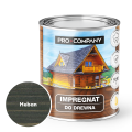 Pro Company Impregnat ochronny do drewna z dodatkiem oleju 0,75L Heban