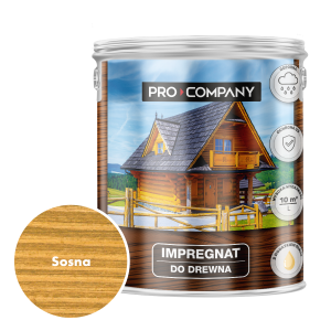 Pro Company Impregnat ochronny do drewna z dodatkiem oleju 2,5L Sosna