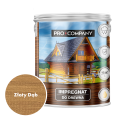 Pro Company Impregnat ochronny do drewna z dodatkiem oleju 2,5L Złoty Dąb