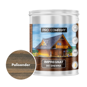 Pro Company Impregnat ochronny do drewna z dodatkiem oleju 4,5L Palisander