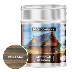 Pro Company Impregnat ochronny do drewna z dodatkiem oleju 9L Palisander