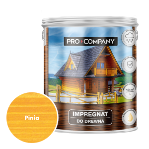 Pro Company Impregnat ochronny do drewna z dodatkiem oleju 2,5L Pinia
