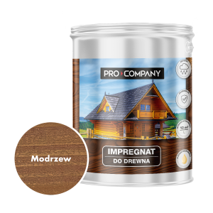 Pro Company Impregnat ochronny do drewna z dodatkiem oleju 4,5L Modrzew