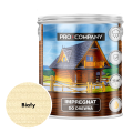 Pro Company Impregnat ochronny do drewna z dodatkiem oleju 2,5L Biały