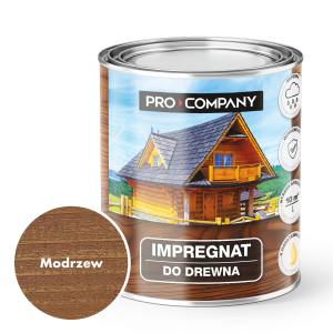 Pro Company Impregnat ochronny do drewna z dodatkiem oleju 0,75L Modrzew