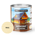 Pro Company Impregnat ochronny do drewna z dodatkiem oleju 0,75L Biały