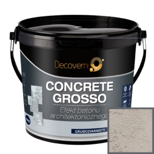 Zestaw DECOVERNI Beton architektoniczny 10m2 CONCRETE GROSSO BCG 1011