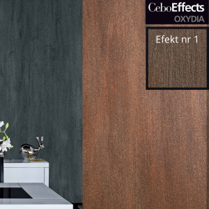 Zestaw Farb Dekoracyjnych CeboEffects Oxydia 30 m2 Efekt 1
