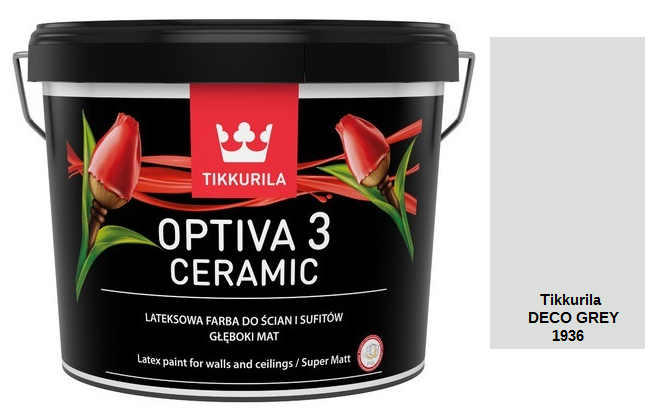 TIKKURILA Optiva Ceramic Matt 3 2,7l  KOLOR 1936