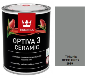 TIKKURILA Optiva Ceramic Matt 3 0,9l  KOLOR 1939