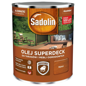 SADOLIN Superdeck 0,75l Olej do drewna MAHOŃ