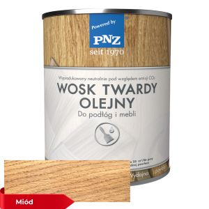 PNZ Wosk Twardy Olejny Do Drewna 2,5L Miód