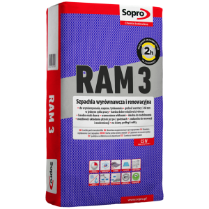 Sopro RAM3 454 szpachla wyrównawcza i renowacyjna 25kg