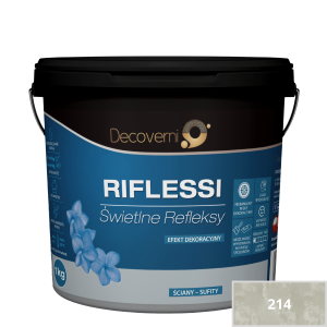 DECOVERNI RIFLESSI 214 Farba metaliczna 1 kg plus grunt 1,5kg