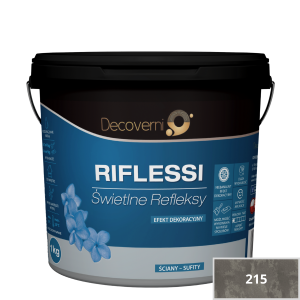 DECOVERNI RIFLESSI 215 Farba metaliczna 1 kg plus grunt 1,5kg