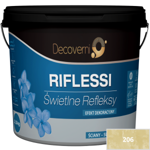 DECOVERNI RIFLESSI 206 Farba metaliczna 2,5 kg plus grunt 3kg