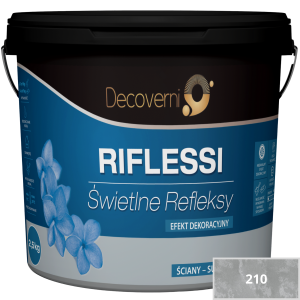 DECOVERNI RIFLESSI 210 Farba metaliczna 2,5 kg plus grunt 3kg