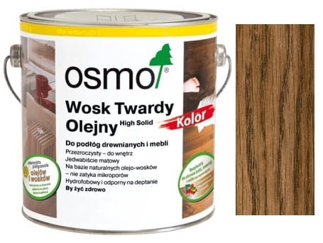 OSMO 3073 WOSK TWARDY OLEJNY KOLOR TERRA 2,5l