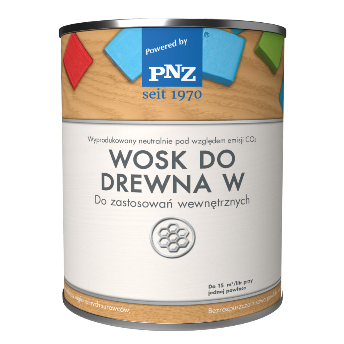 PNZ Wosk do drewna 100ml Bezbarwny