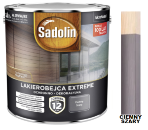 Sadolin EXTREME Lakierobejca ochronna 0,7l  SZARY CIEMNY