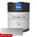 PNZ HS LASUR Lazura do drewna 3w1 100ml Srebrno-Szary