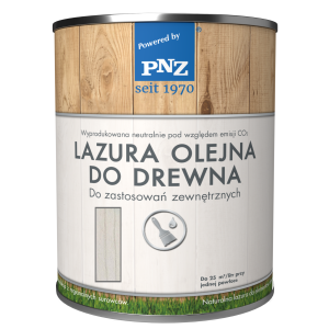 PNZ Lazura Olejna do drewna 2,5L Biały