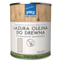 PNZ Lazura Olejna do drewna 0,75L Biały
