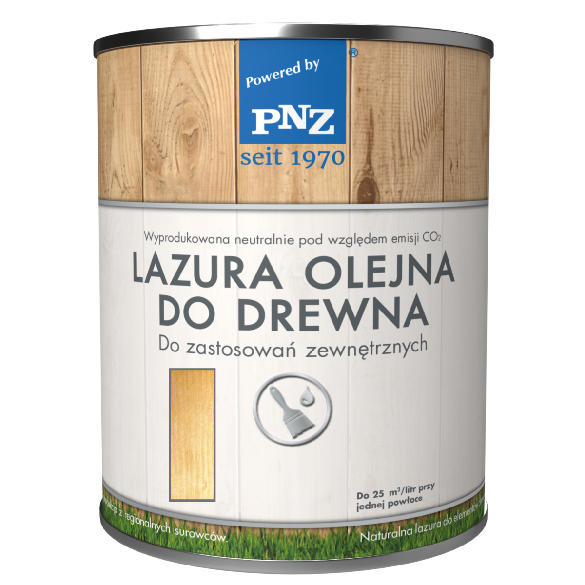 PNZ Lazura Olejna do drewna 2,5L Bezbarwny