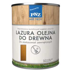 PNZ Lazura Olejna do drewna 100ml Jasny Dąb