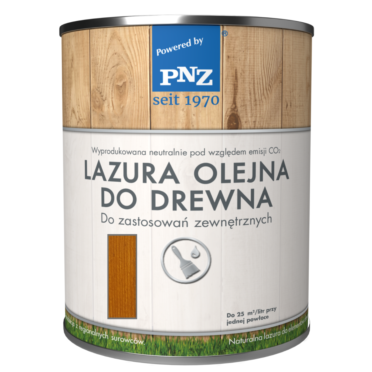 PNZ Lazura Olejna do drewna 2,5L Pinia