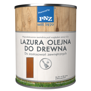 PNZ Lazura Olejna do drewna 0,75L Modrzew