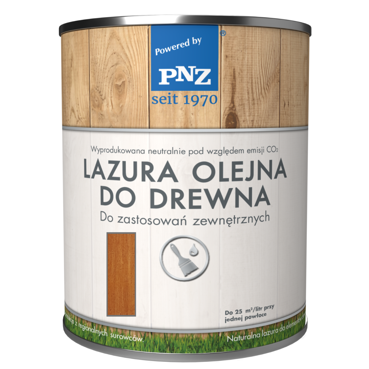 PNZ Lazura Olejna do drewna 5L Cedr