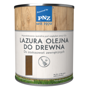PNZ Lazura Olejna do drewna 0,75L Orzech