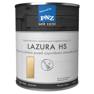 PNZ HS LASUR Lazura do drewna 3w1 5L Bezbarwny
