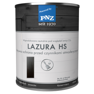 PNZ HS LASUR Lazura do drewna 3w1 5L Heban